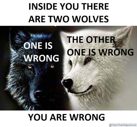 wolf meme 2022|two wolves meme.